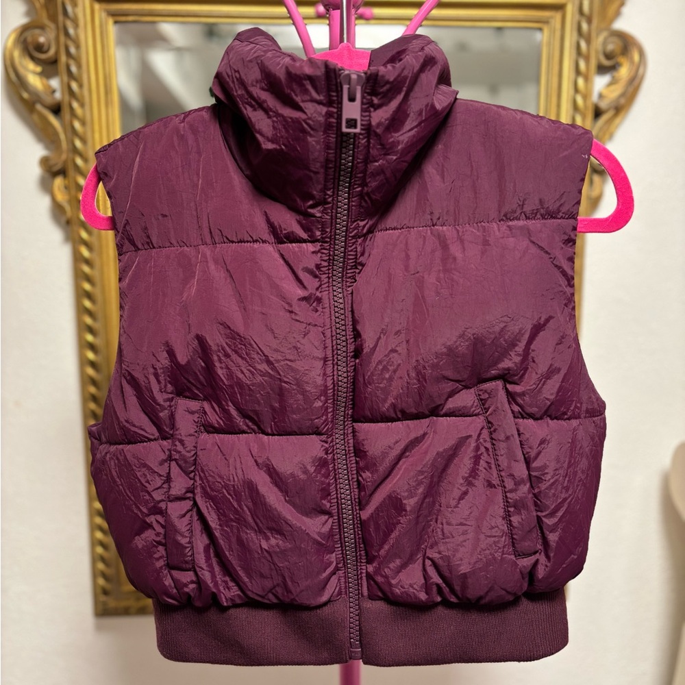 Garage Deep Purple Puffer Vest